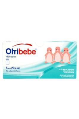 Otribebe Nasal Saline Solution - 100% Natural Seawater for Newborns & Toddlers, Sterile & Single-Dose Vials