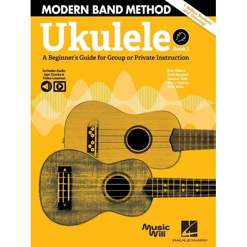Modern Band Method - Ukulele, Book 1 (Book/Online Media) - Paperback