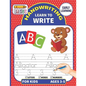 Handwriting Learn To Write: Writing Practice Workbook For Toddlers & Preschoolers, Learn to Master Letters, Words & Numbers (Tracing Handwriting W - Paperback