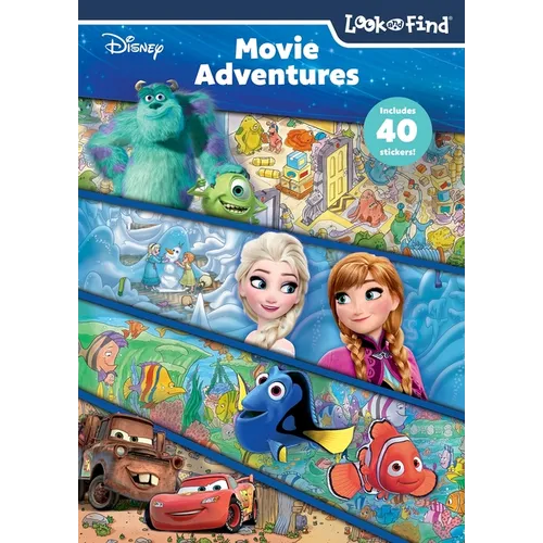 Disney: Movie Adventures Look and Find - Paperback