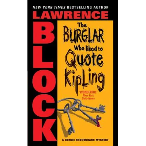 The Burglar Who Liked to Quote Kipling - Paperback