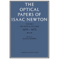 The Optical Papers of Isaac Newton: Volume 1, the Optical Lectures 1670-1672 - Paperback