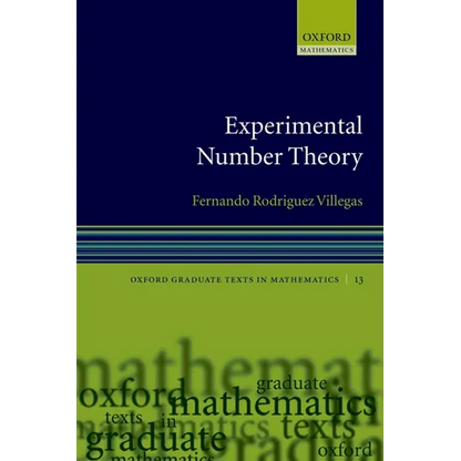 Experimental Number Theory - Paperback