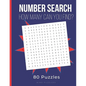 Number Search: Search and Find Number Puzzles for Adults - Paperback