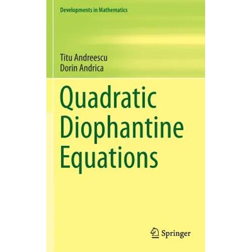 Quadratic Diophantine Equations - Hardcover