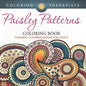Paisley Patterns Coloring Book - Calming Coloring Books For Adults - Paperback