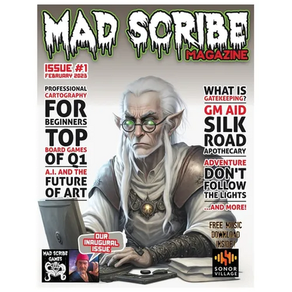 Mad Scribe magazine issue #1 - Paperback