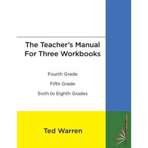 The Teacher's Manual For Three Workbooks - Paperback