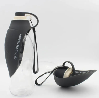 Pet Flip Cup Portable Water Bottle