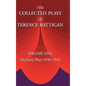 The Collected Plays of Terence Rattigan: Volume 1: The Early Plays 1936-1952 - Hardcover
