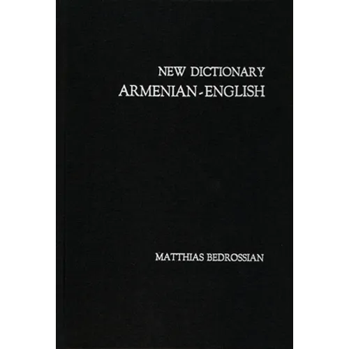 New Dictionary Armenian-English - Hardcover