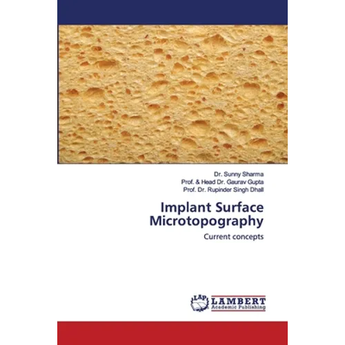 Implant Surface Microtopography - Paperback