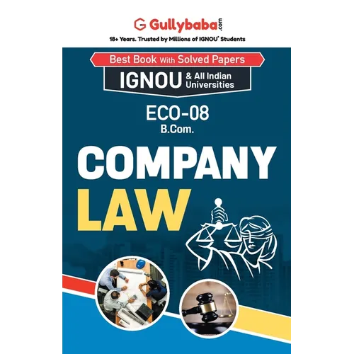 ECO-08 Company Law - Paperback