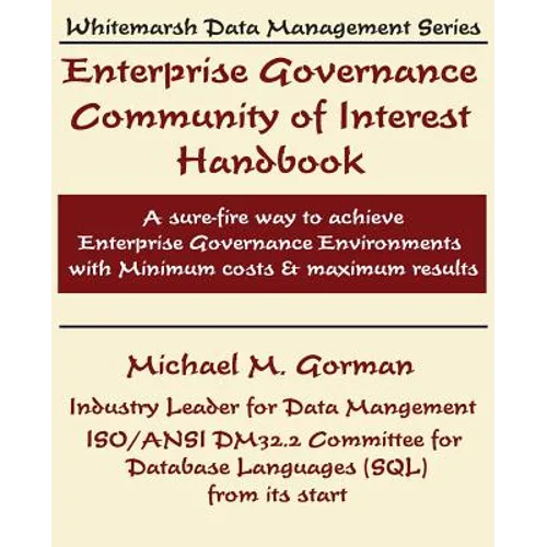 Enterprise Governance - Paperback