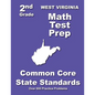 West Virginia 2nd Grade Math Test Prep: Common Core State Standards - Paperback