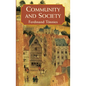 Community and Society - Paperback