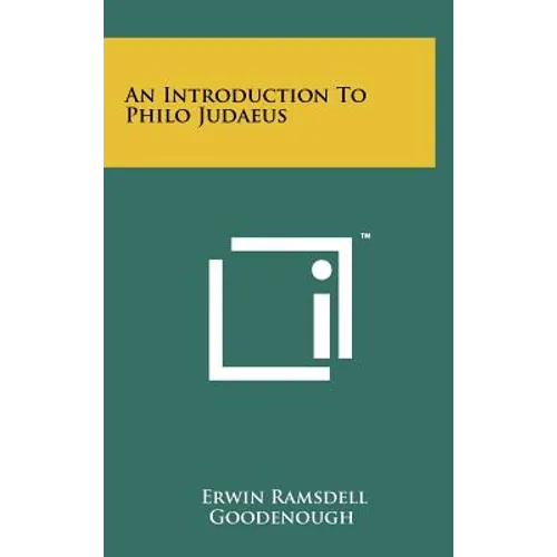 An Introduction To Philo Judaeus - Hardcover