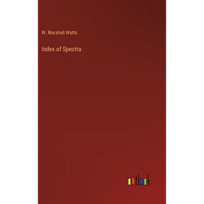 Index of Spectra - Hardcover