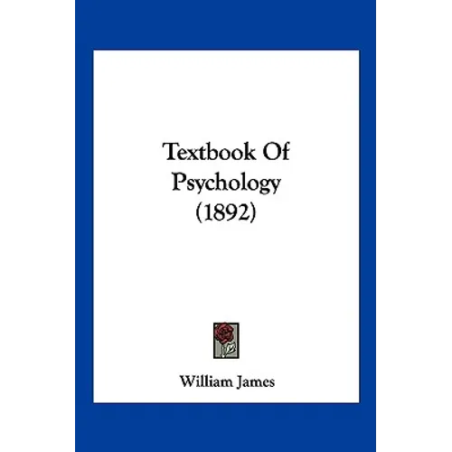 Textbook Of Psychology (1892) - Paperback