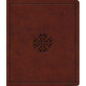 ESV Journaling Bible (Trutone, Brown, Mosaic Cross Design) - Imitation Leather