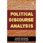 Political Discourse Analysis: A Method for Advanced Students - Paperback