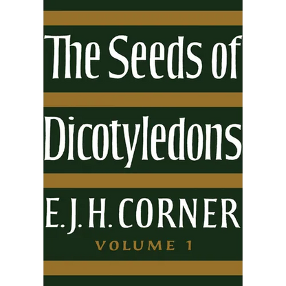 The Seeds of Dicotyledons - Paperback