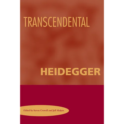 Transcendental Heidegger - Paperback