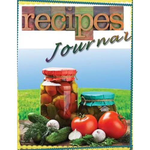 Recipe Journal for Cooks and Chefs - Paperback