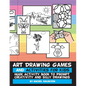 Art Drawing Games and Activities for Kids: Huge Activity Book to Prompt Creativity and Silly Drawings - Paperback