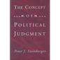 The Concept of Political Judgment - Paperback