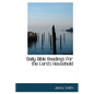 Daily Bible Readings for the Lord's Household - Hardcover