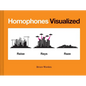 Homophones Visualized: (Book Lover Gift, Nerdy Word and Wordplay Book) - Hardcover