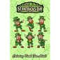 St Patricks Day Coloring Book For Adult: Funny Dancing Leprechauns - An Adult Coloring Books St Patrick for Kids, Adults with Beautiful Irish Shamrock - Paperback