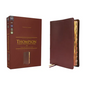 Nkjv, Thompson Chain-Reference Bible, Genuine Leather, Calfskin, Burgundy, Red Letter, Thumb Indexed, Comfort Print - Leather