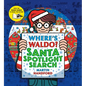 Where's Waldo? Santa Spotlight Search: (A Christmas Hidden Object Search-And-Find Puzzle Book with a Magic Flashlight to Reveal the Picture - A Perfec - Hardcover