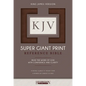 KJV Super Giant Print Bible - Imitation Leather