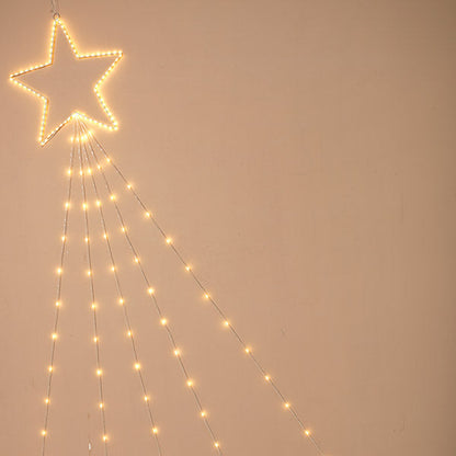 15" Electric Shooting Star with 16" Lighted tails