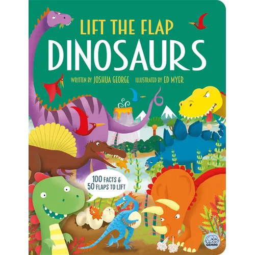 Dinosaurs - Interactive History Book for Kids - Hardcover