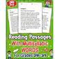 reading passages with multisyllabic words for Grades 2nd - 3rd: Enhance reading skills in 2nd and 3rd graders with engaging passages featuring multisy - Paperback