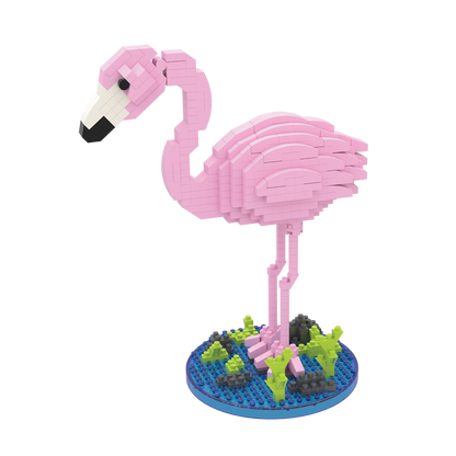 Mini Building Blocks - Flamingo