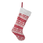 Red Nordic Snowflake Stocking