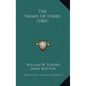 The Names Of Herbs (1881) - Paperback