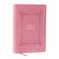 KJV Holy Bible: Large Print with 53,000 Center-Column Cross References, Pink Leathersoft, Red Letter, Comfort Print (Thumb Indexed): King James Versio - Imitation Leather