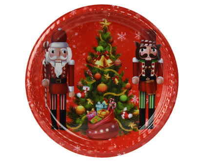 Nutcracker Christmas Decorative Plate - 11 Inches