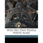 Why No Two People Write Alike - Paperback