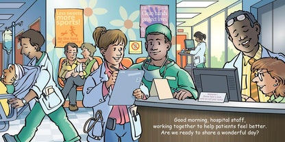Good Night Board Book - Hospital