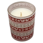 Glass Votive Scented Candle - Cinnamon Swirl