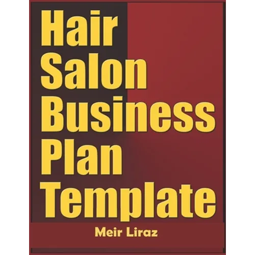 Hair Salon Business Plan Template - Paperback