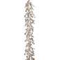 72-Inch (6-Foot) Holographic Holiday Garland with Jewels