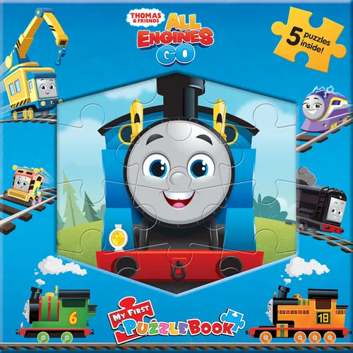 Mattel Thomas All Engines Go! My First Puzzle Book - Novelty